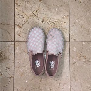 checkered vans